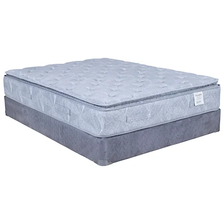 Twin Pillow Top Mattress and 9" Heavy Duty Wood Foundation